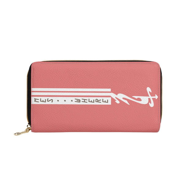 Clutch Leather Zipper Wallet