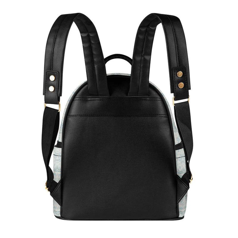 Women's Casual PU Leather Backpack