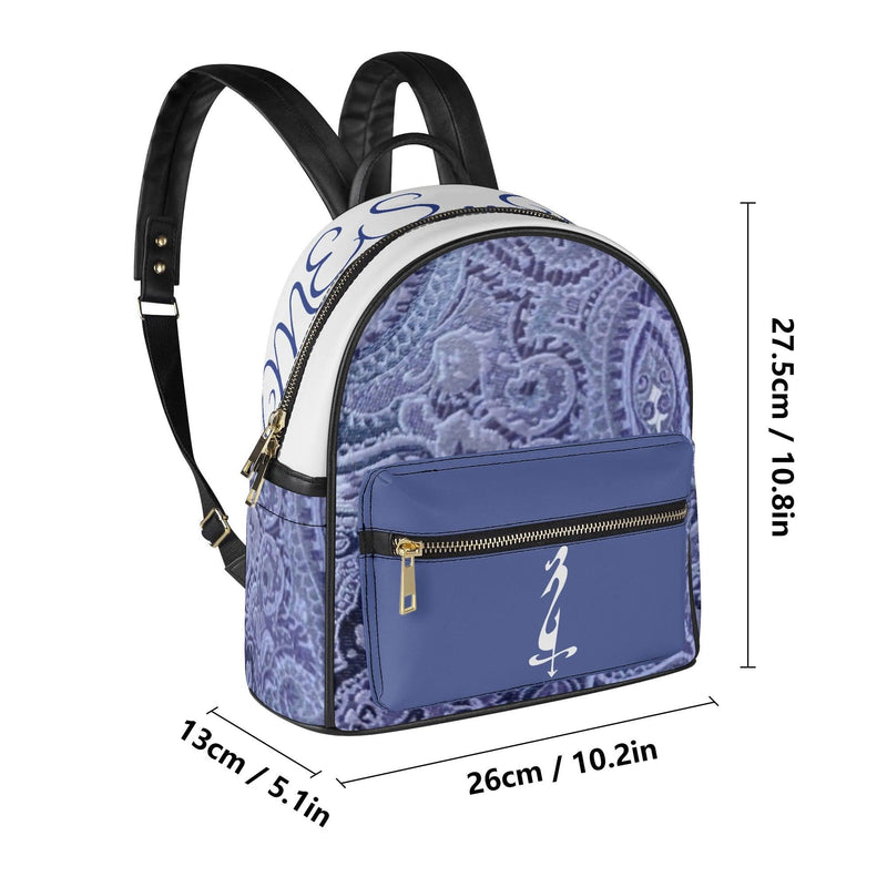 Women's Casual PU Leather Backpack