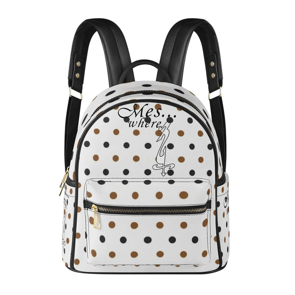 Women's Casual PU Leather Backpack