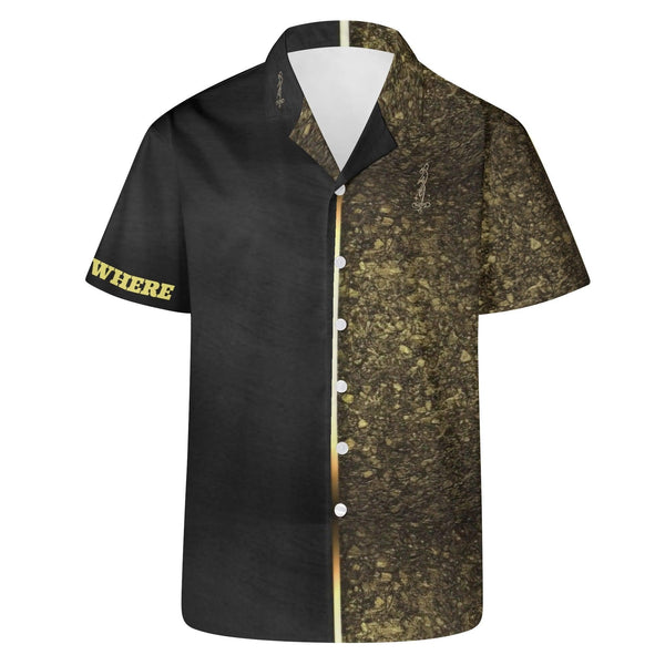 Men's All Over Print Casual Short Sleeve Shirt