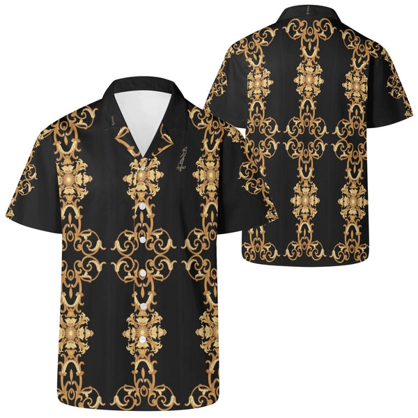 Men's All Over Print Casual Short Sleeve Shirt