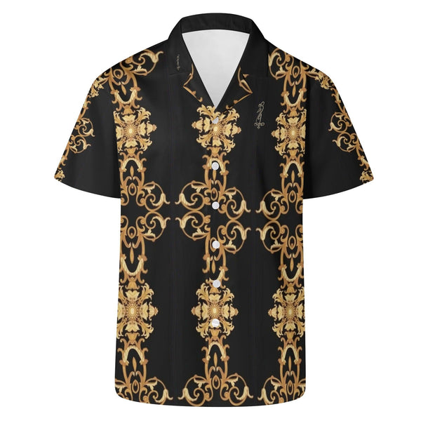Men's All Over Print Casual Short Sleeve Shirt