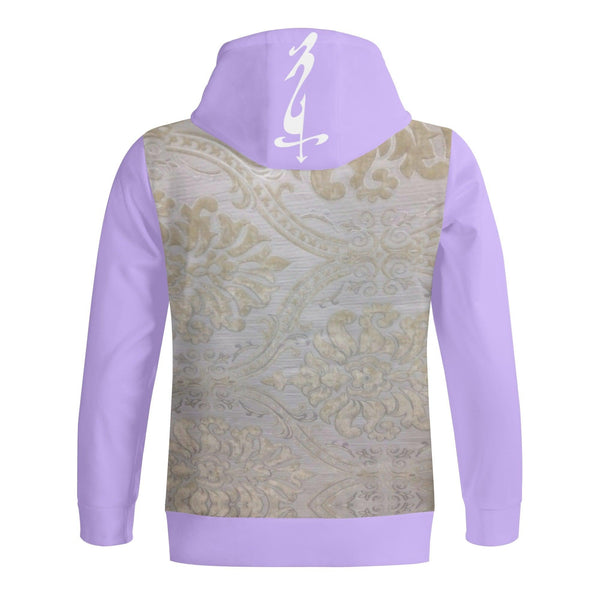Women's Print All Over T-Shirt Zipper Hoodie