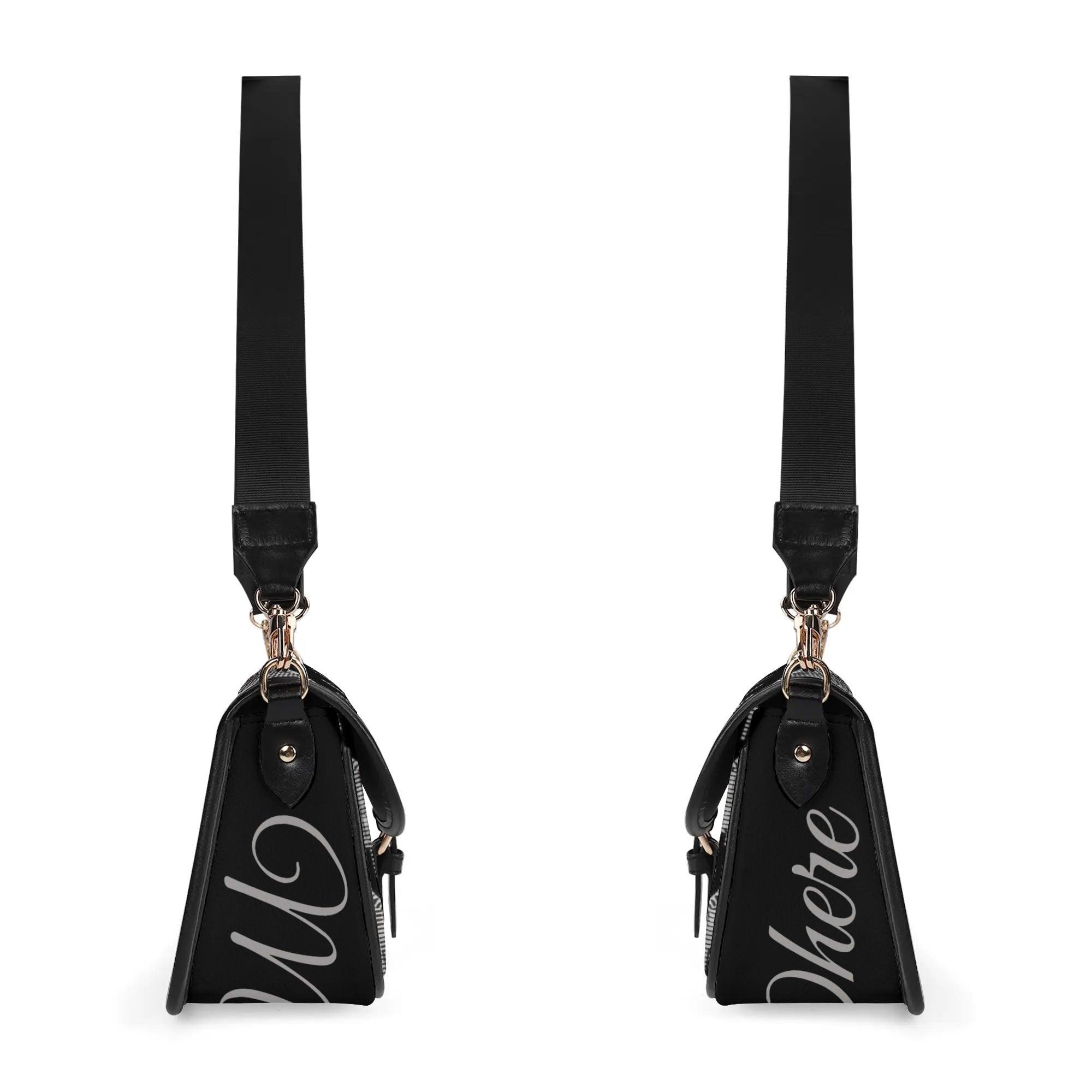 Women's Crossbody Square Bag With Chain - MES...Where
