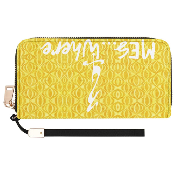 Clutch Leather Zipper Wallet