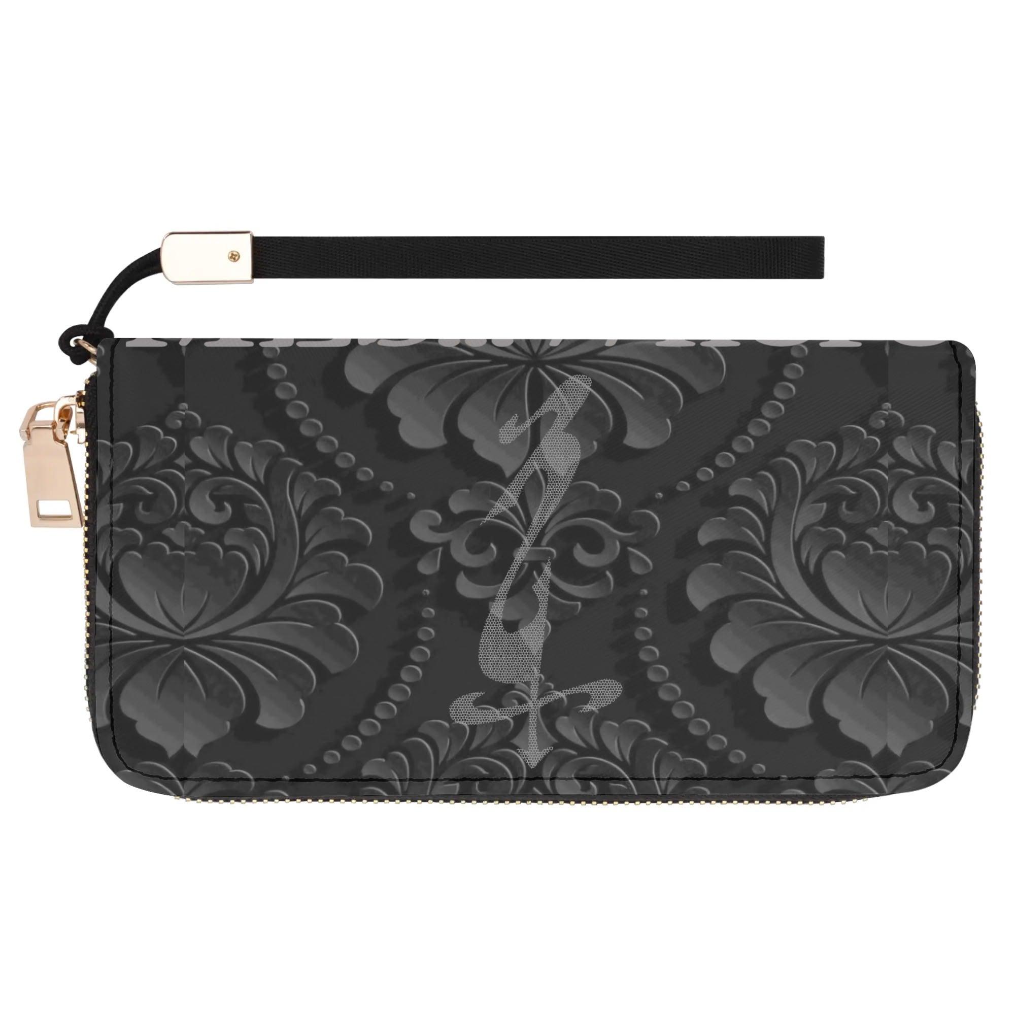 Clutch Leather Zipper Wallet - MES...Where