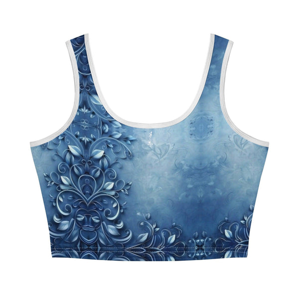 Women's Casual Summer Sleeveless Stretch Crop Tank Top