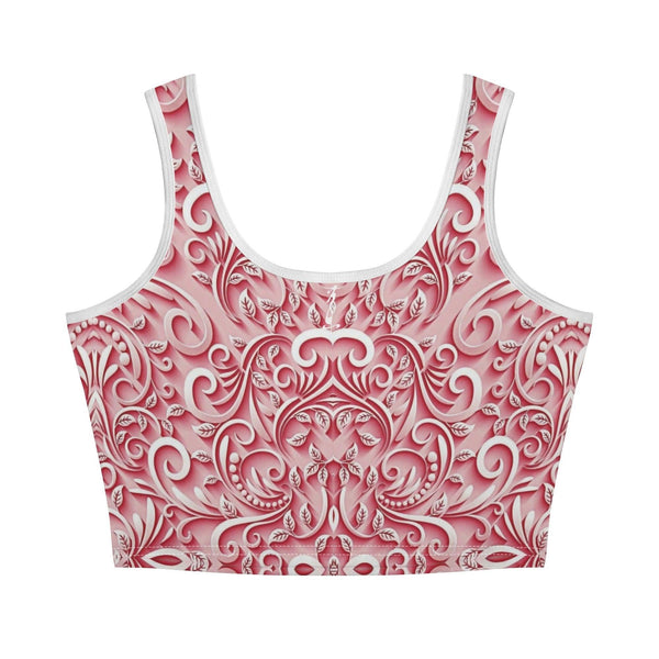 Women's Casual Summer Sleeveless Stretch Crop Tank Top