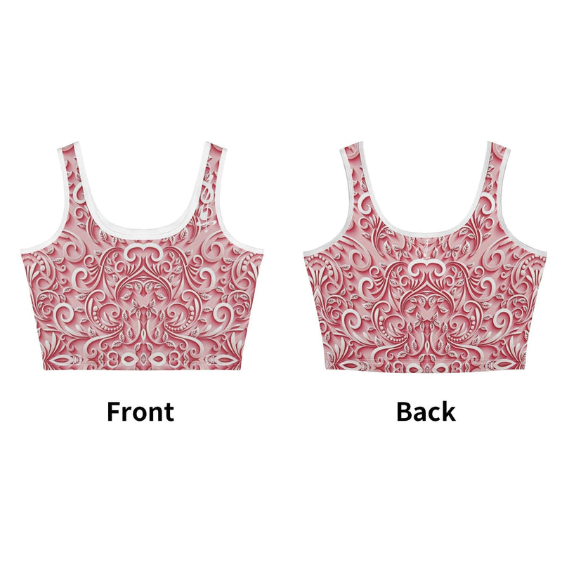 Women's Casual Summer Sleeveless Stretch Crop Tank Top