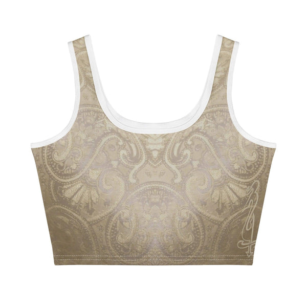 Women's Casual Summer Sleeveless Stretch Crop Tank Top