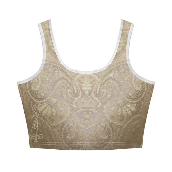 Women's Casual Summer Sleeveless Stretch Crop Tank Top