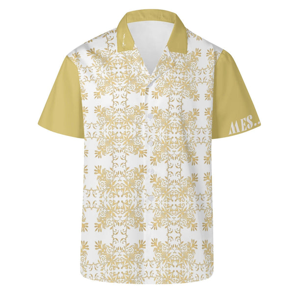 Men's All Over Print Casual Short Sleeve Shirt