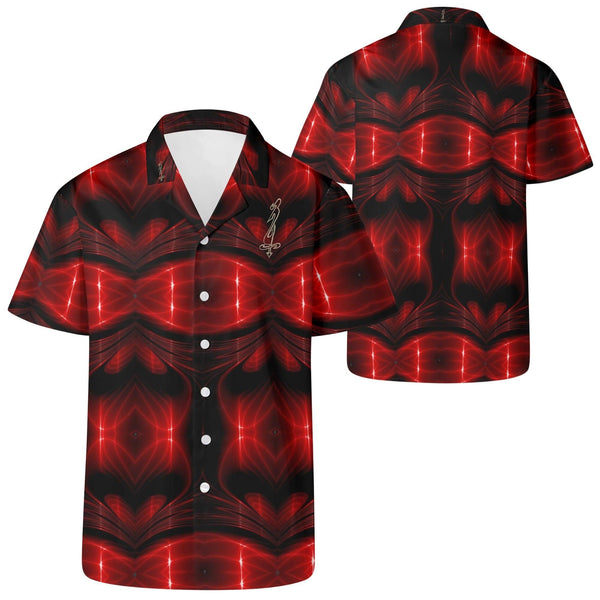 Men's All Over Print Casual Short Sleeve Shirt
