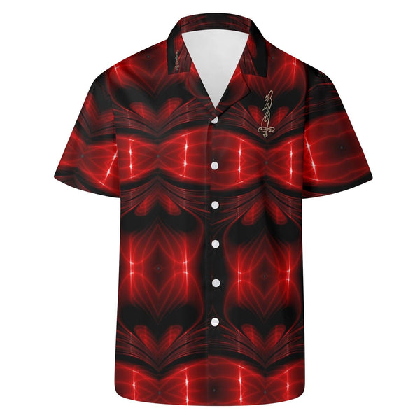 Men's All Over Print Casual Short Sleeve Shirt