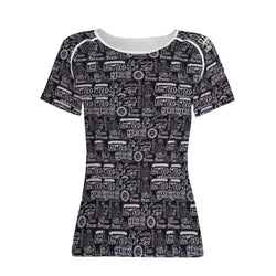 Womens All-Over Print T shirt