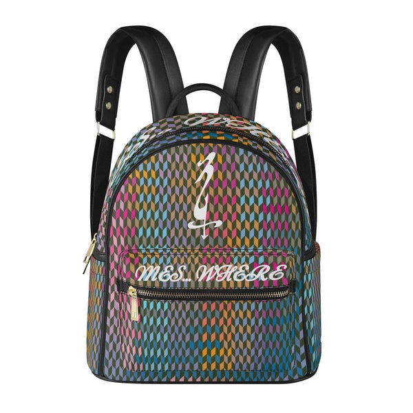 Women's Casual PU Leather Backpack