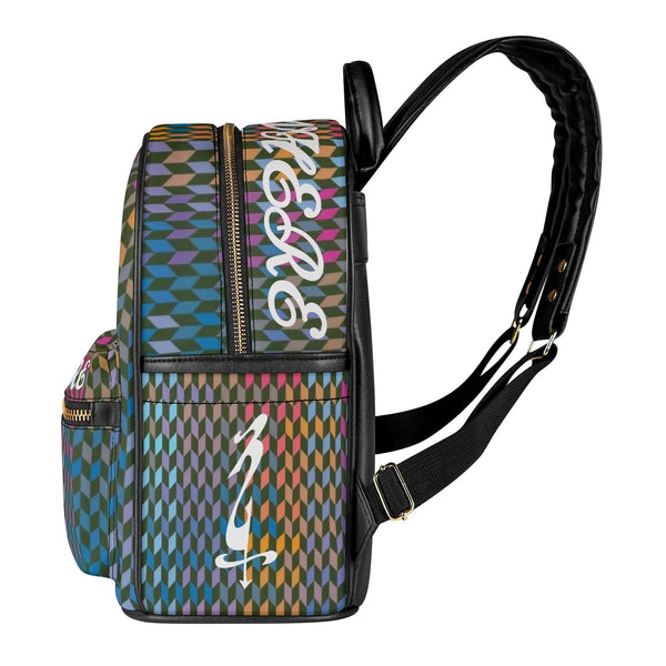 Women's Casual PU Leather Backpack