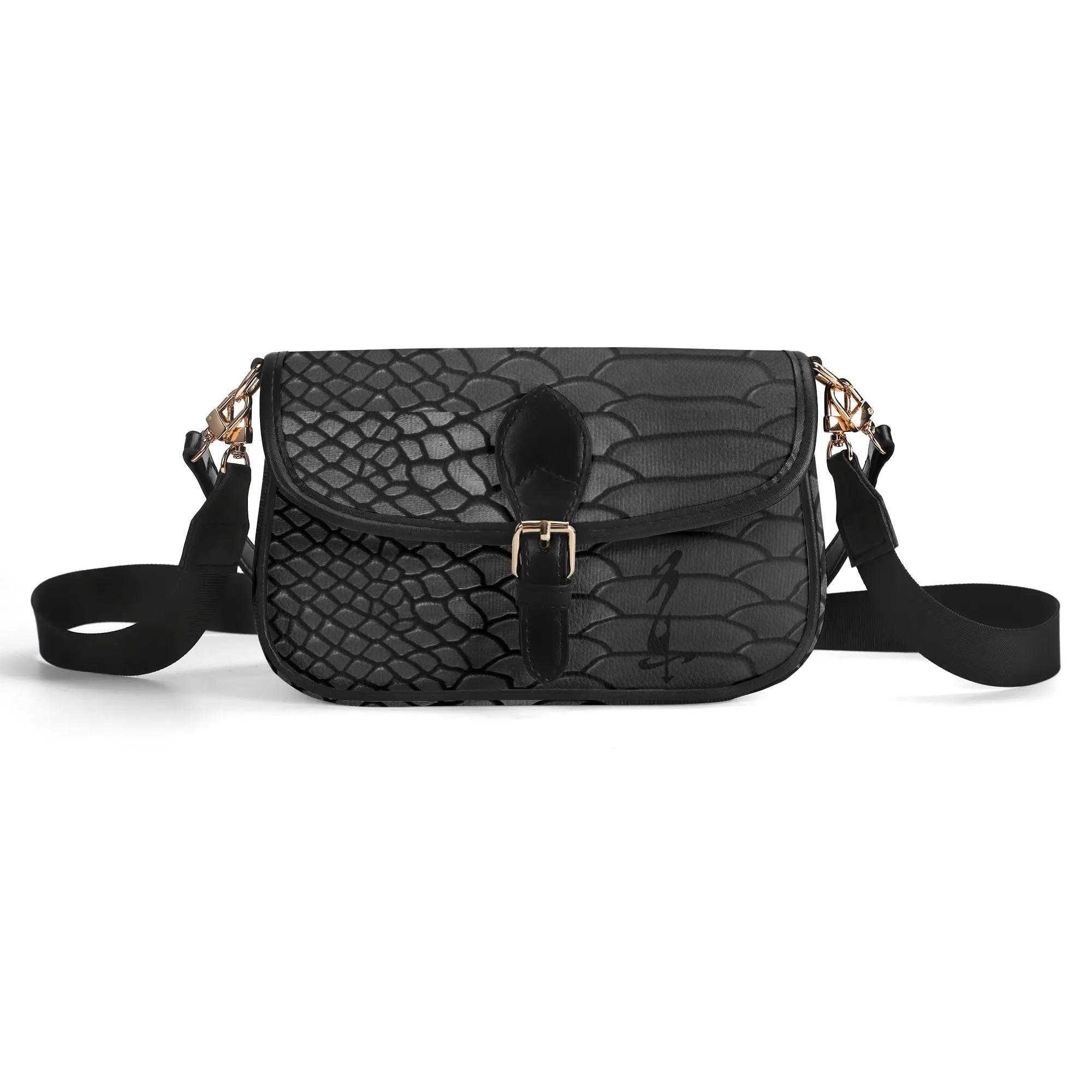 Women's Leather With Chain Crossbody Square Bag - MES...Where