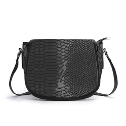 Women's Leather Saddle Bag