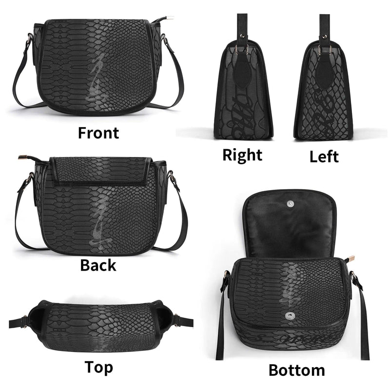 Women's Leather Saddle Bag
