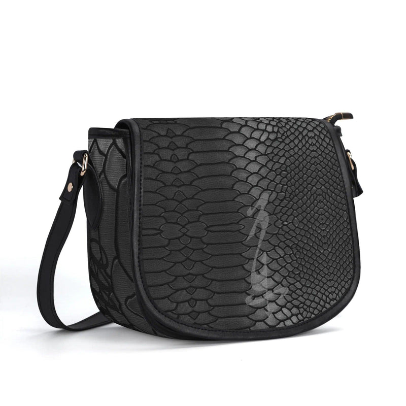 Women's Leather Saddle Bag