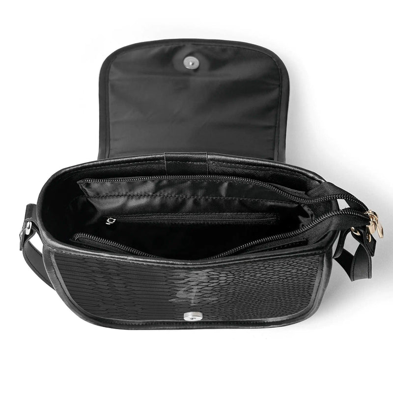 Women's Leather Saddle Bag