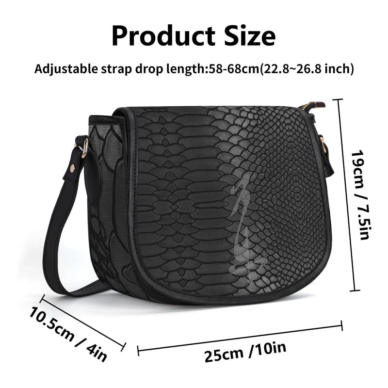 Women's Leather Saddle Bag