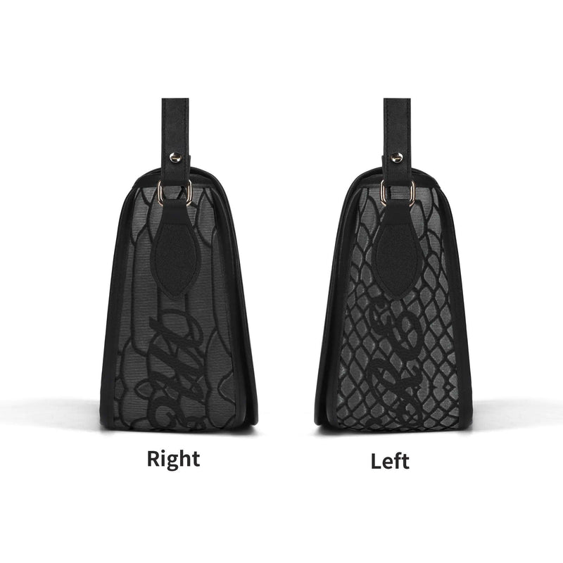 Women's Leather Saddle Bag