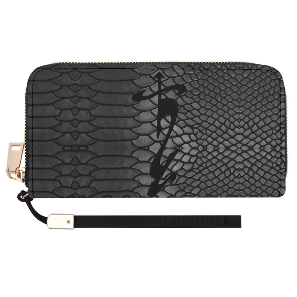 Clutch Leather Zipper Wallet