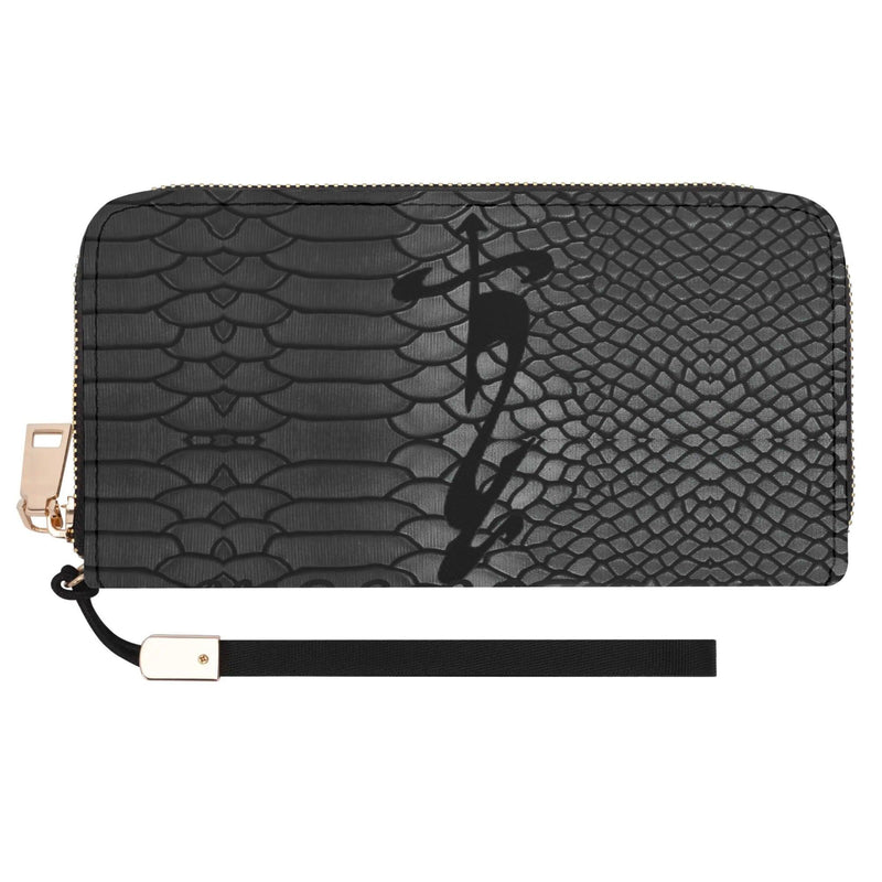 Clutch Leather Zipper Wallet