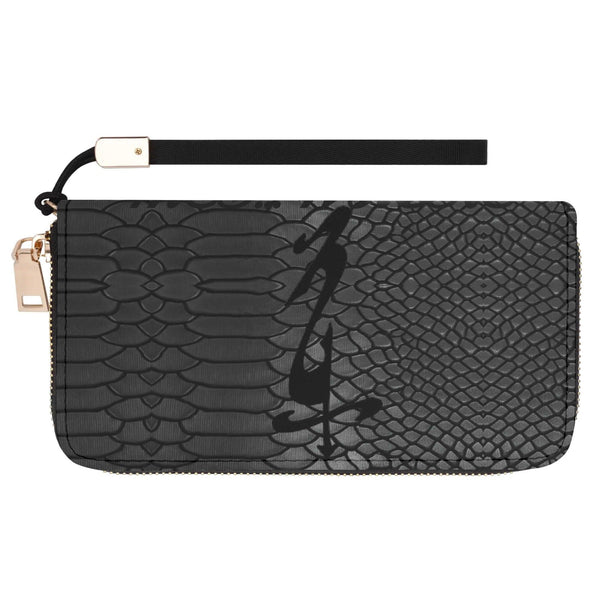 Clutch Leather Zipper Wallet