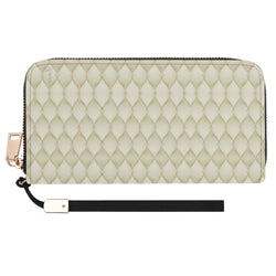 Clutch Leather Zipper Wallet