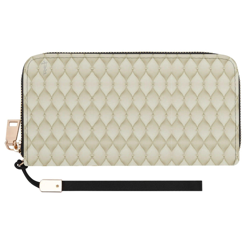 Clutch Leather Zipper Wallet