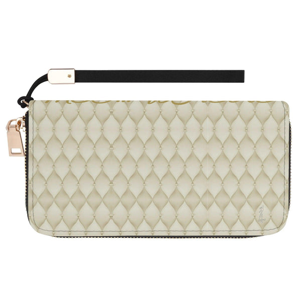 Clutch Leather Zipper Wallet