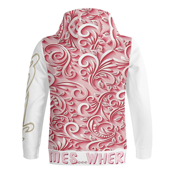 Unisex Women's Full Zip Turtleneck Hoodie Streetwear