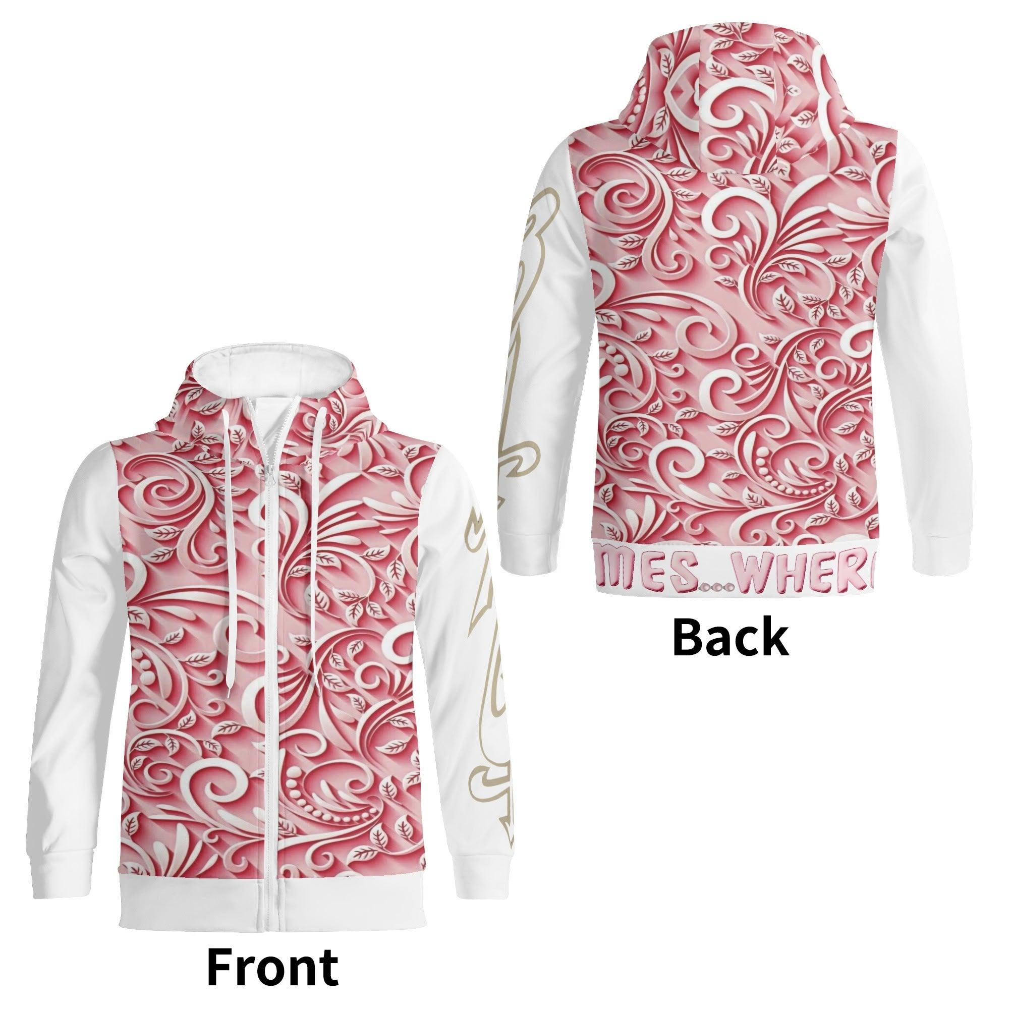 Unisex Women's Full Zip Turtleneck Hoodie Streetwear - MES...Where