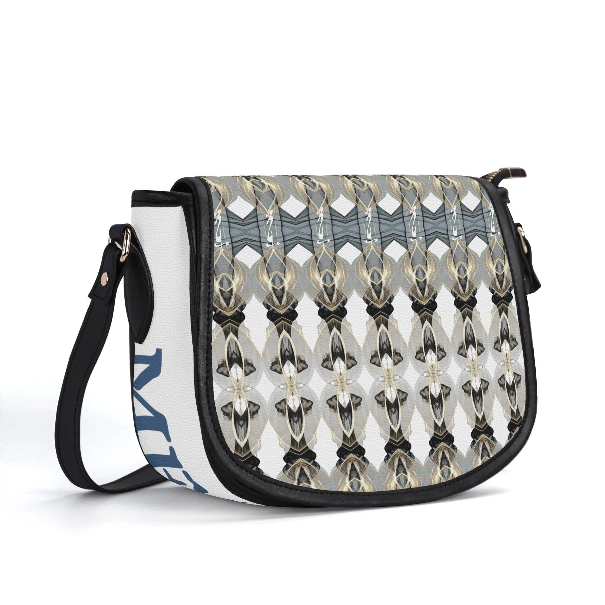 Women's Leather Saddle Bag - MES...Where