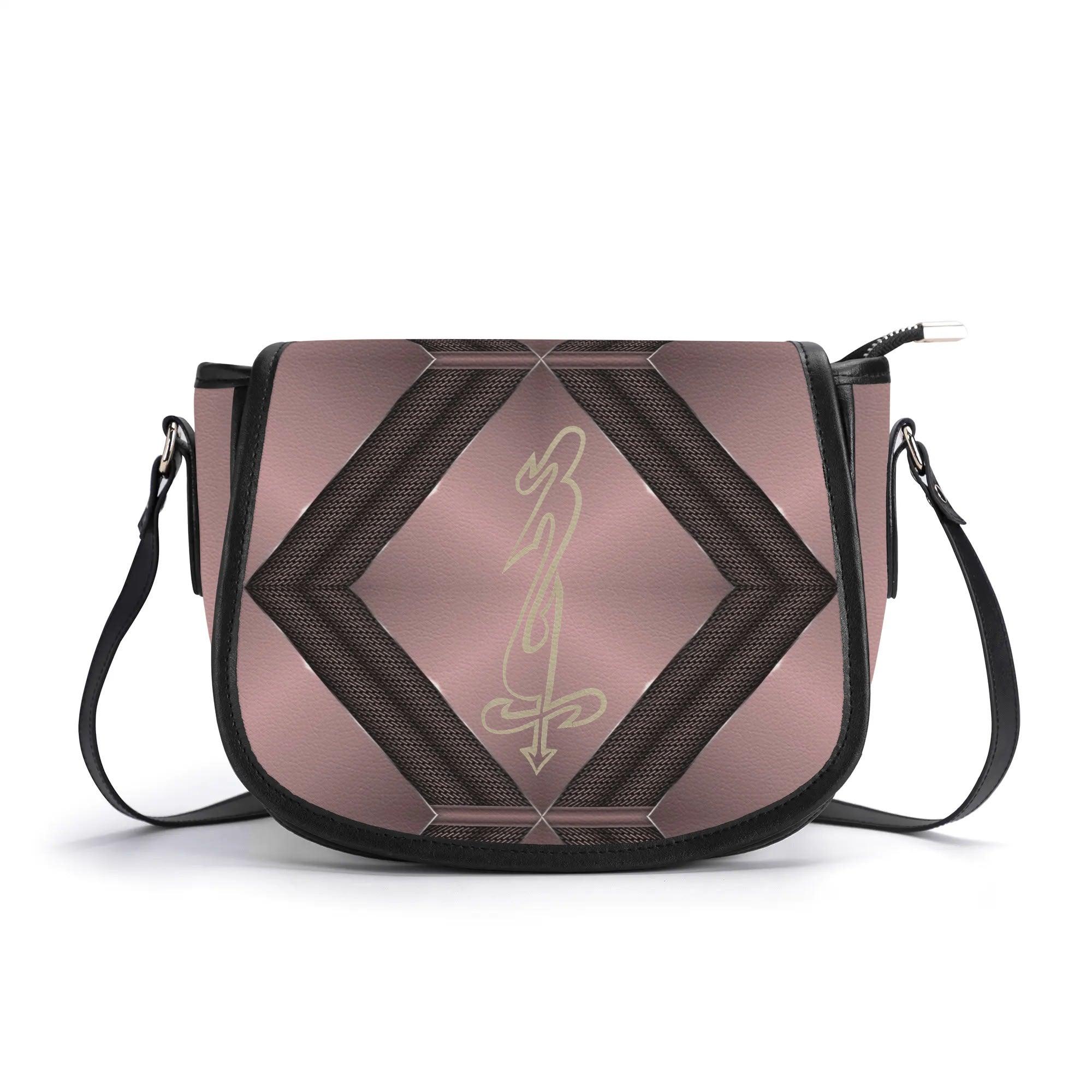 Women's Leather Saddle Bag - MES...Where