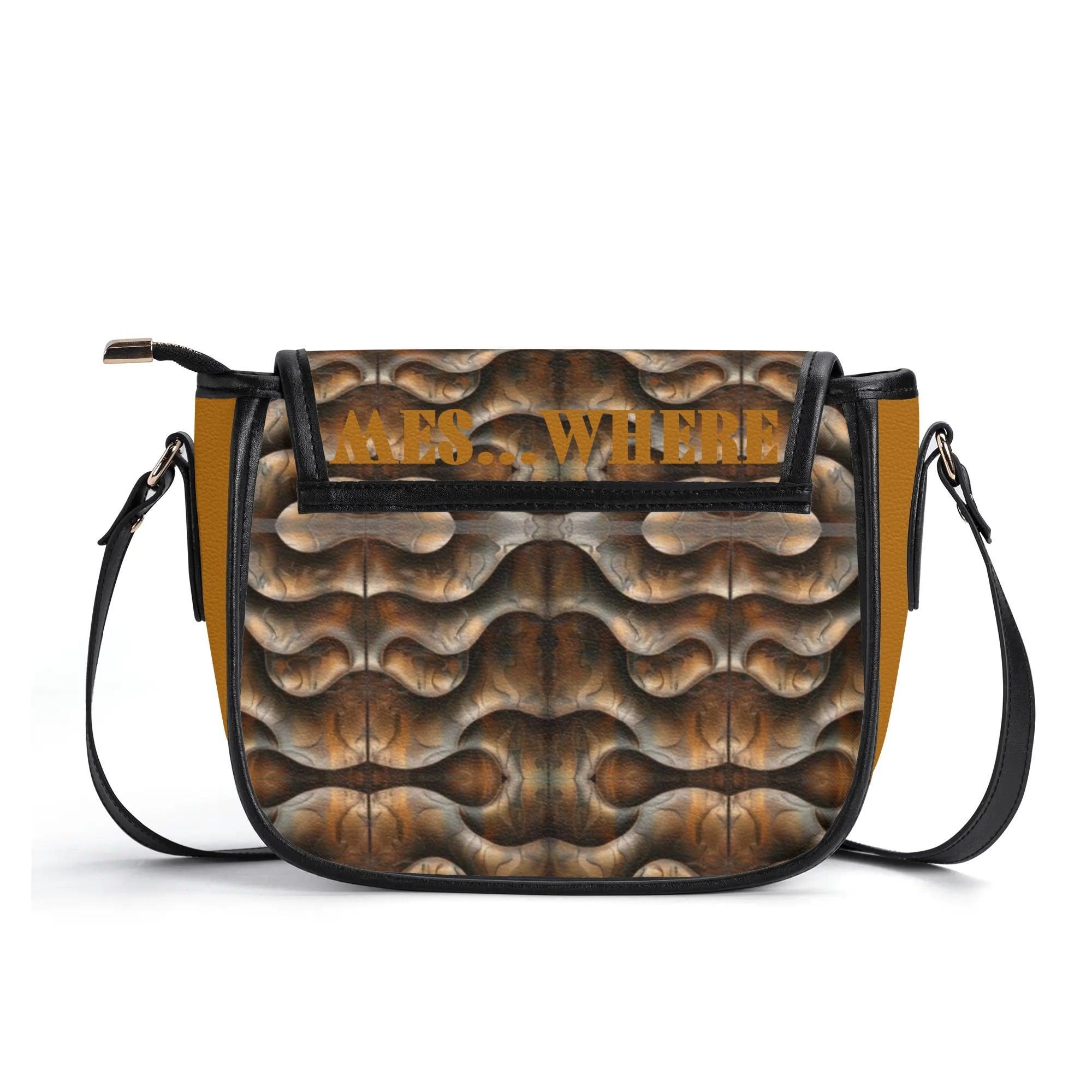 Women's Leather Saddle Bag
