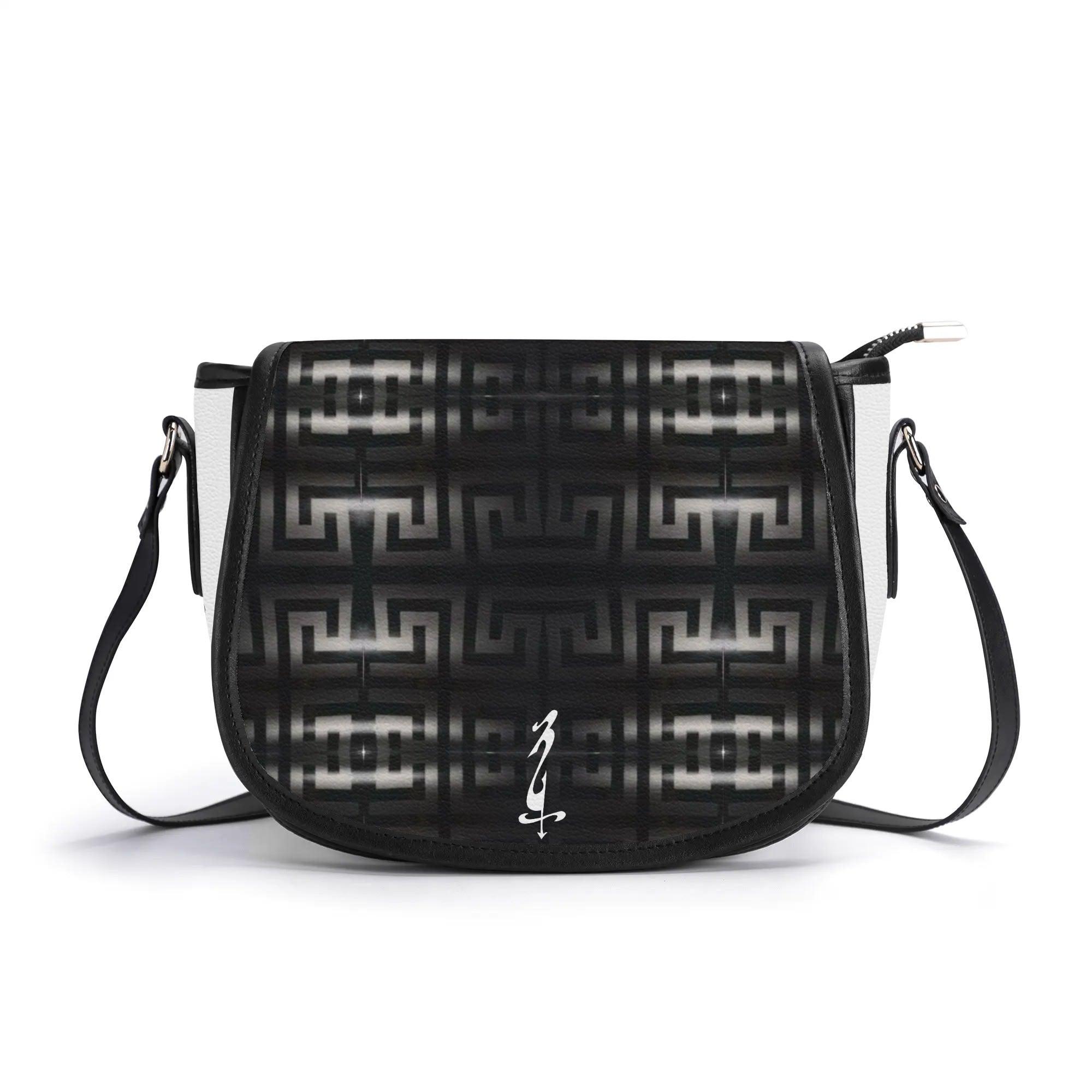 Women's Leather Saddle Bag - MES...Where