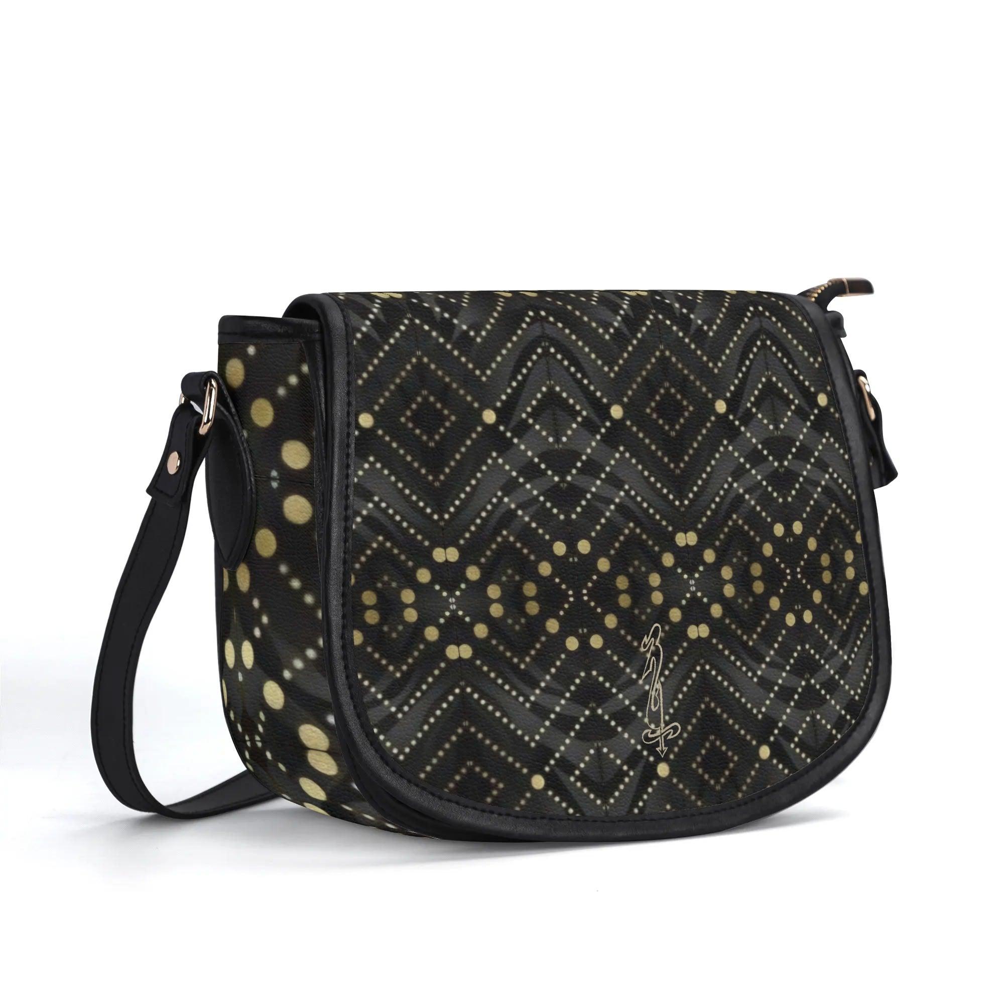 Women's Leather Saddle Bag