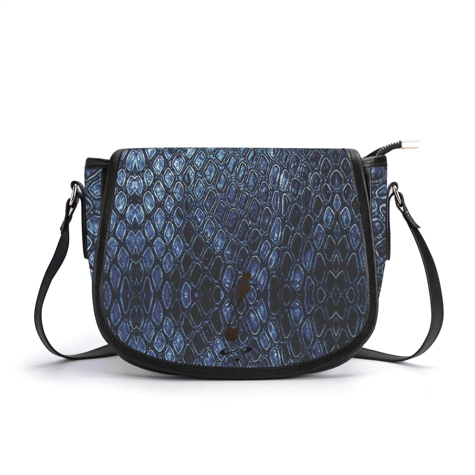 Women's Leather Saddle Bag - MES...Where