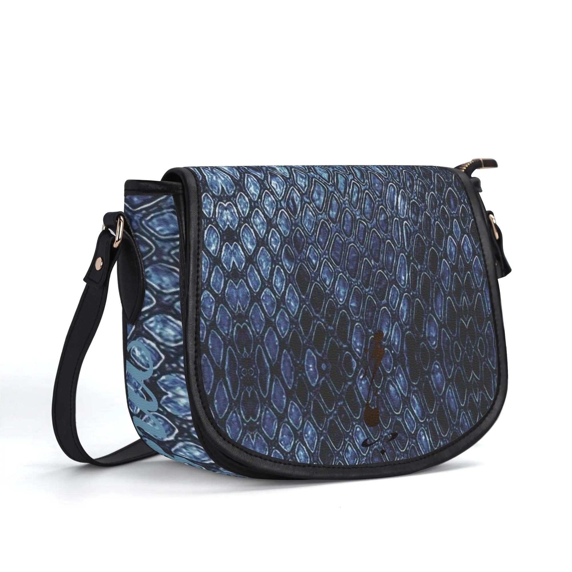 Women's Leather Saddle Bag - MES...Where