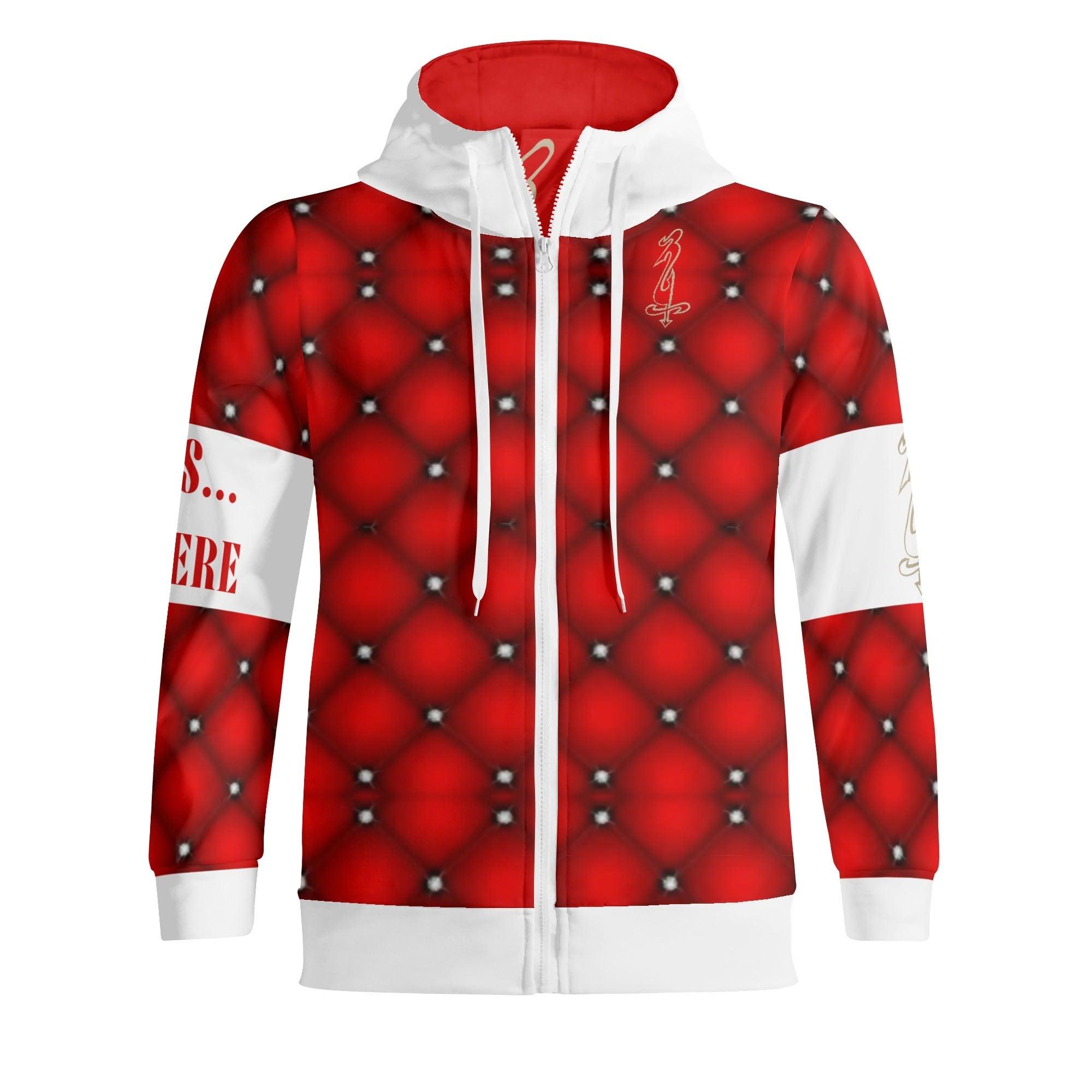 Unisex Women's Full Zip Turtleneck Hoodie Streetwear - MES...Where