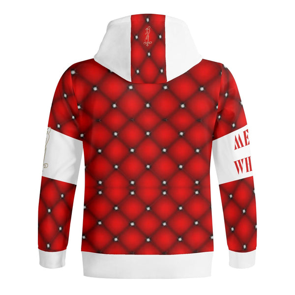 Unisex Women's Full Zip Turtleneck Hoodie Streetwear