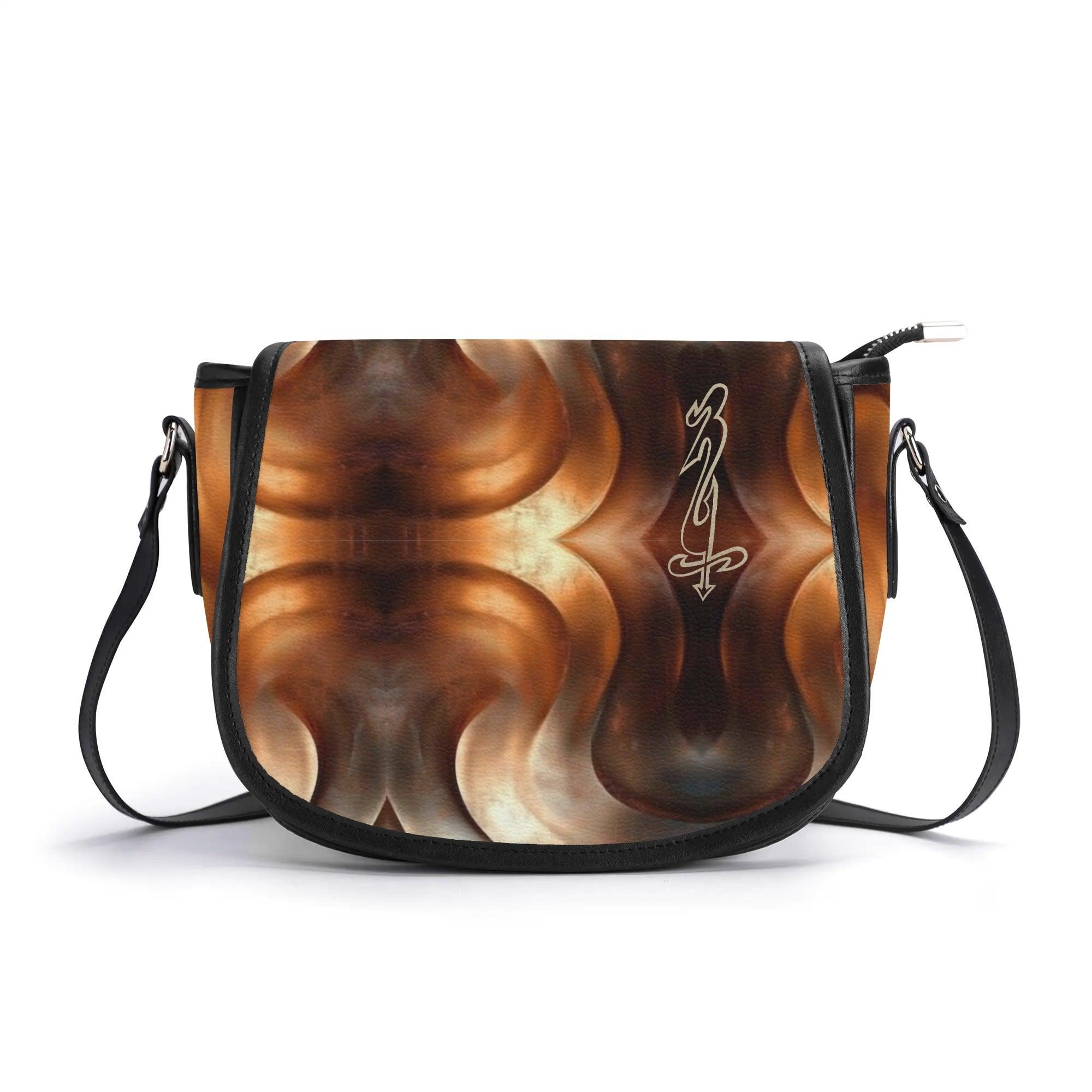 Women's Leather Saddle Bag