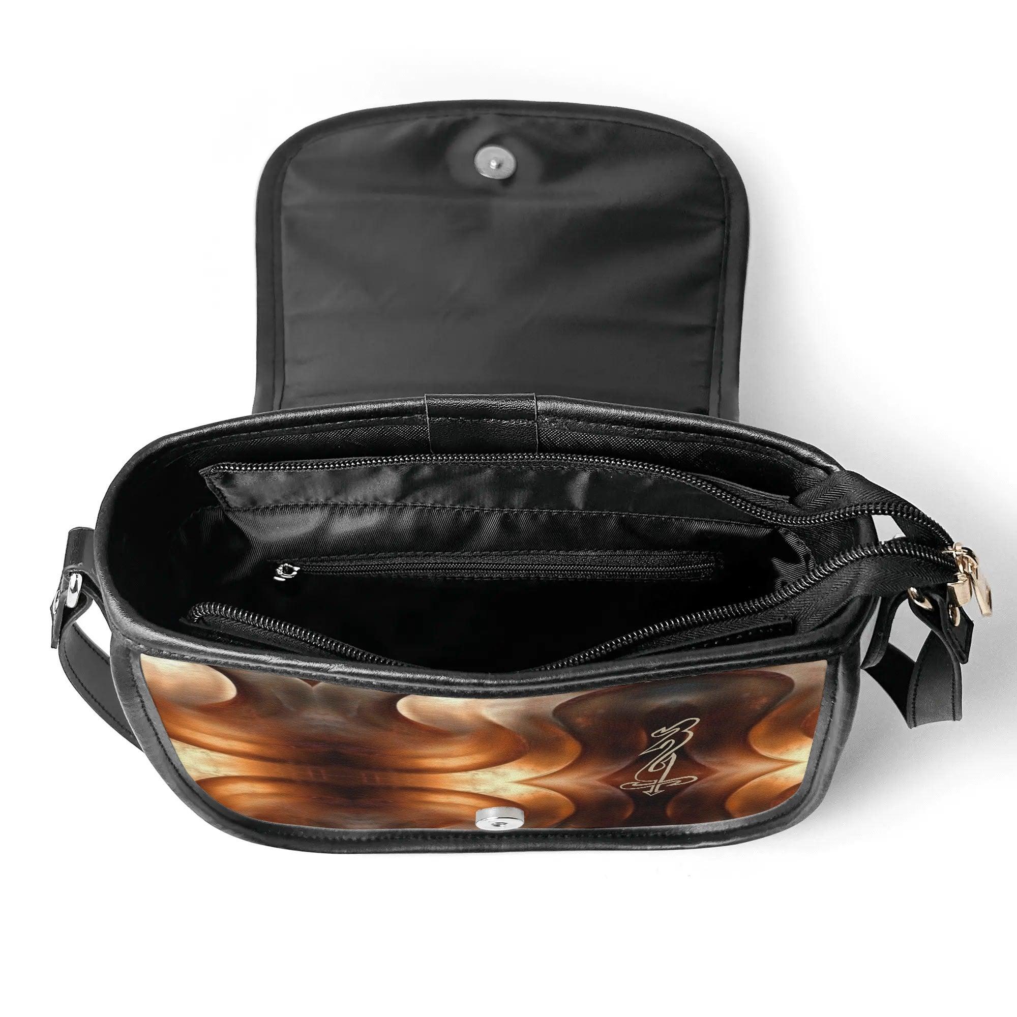 Women's Leather Saddle Bag