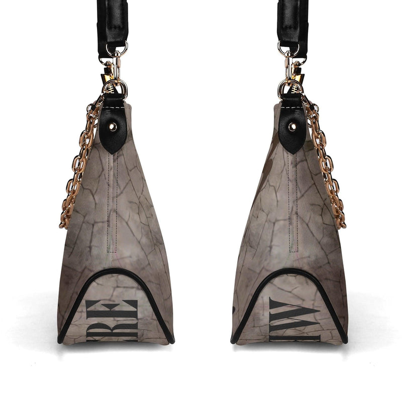 Women's Shoulder Bag With Chain Decoration