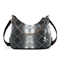 Women's Shoulder Bag With Chain Decoration